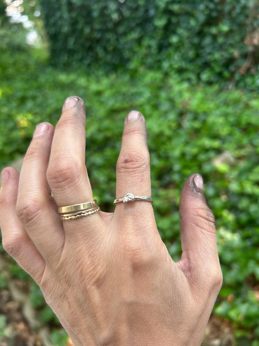 moon snail ring